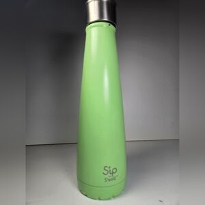 Sip by S'well Green Stainless Steel Hot/ Cold Water Bottle 15 Oz.